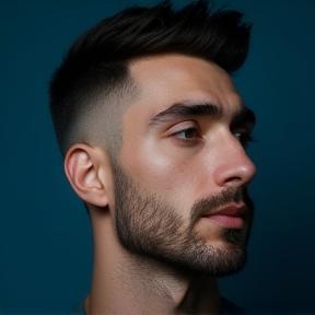 Men's stylish cut